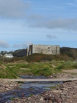 FZ021454 Manorbier castle from river.jpg